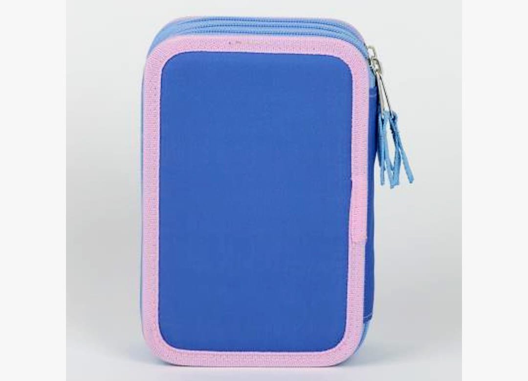 Astuccio con Zip 3 Scomparti Personaggi Vari con Colori Giotto e Accessori per Bambini e Ragazzi - immagine 8