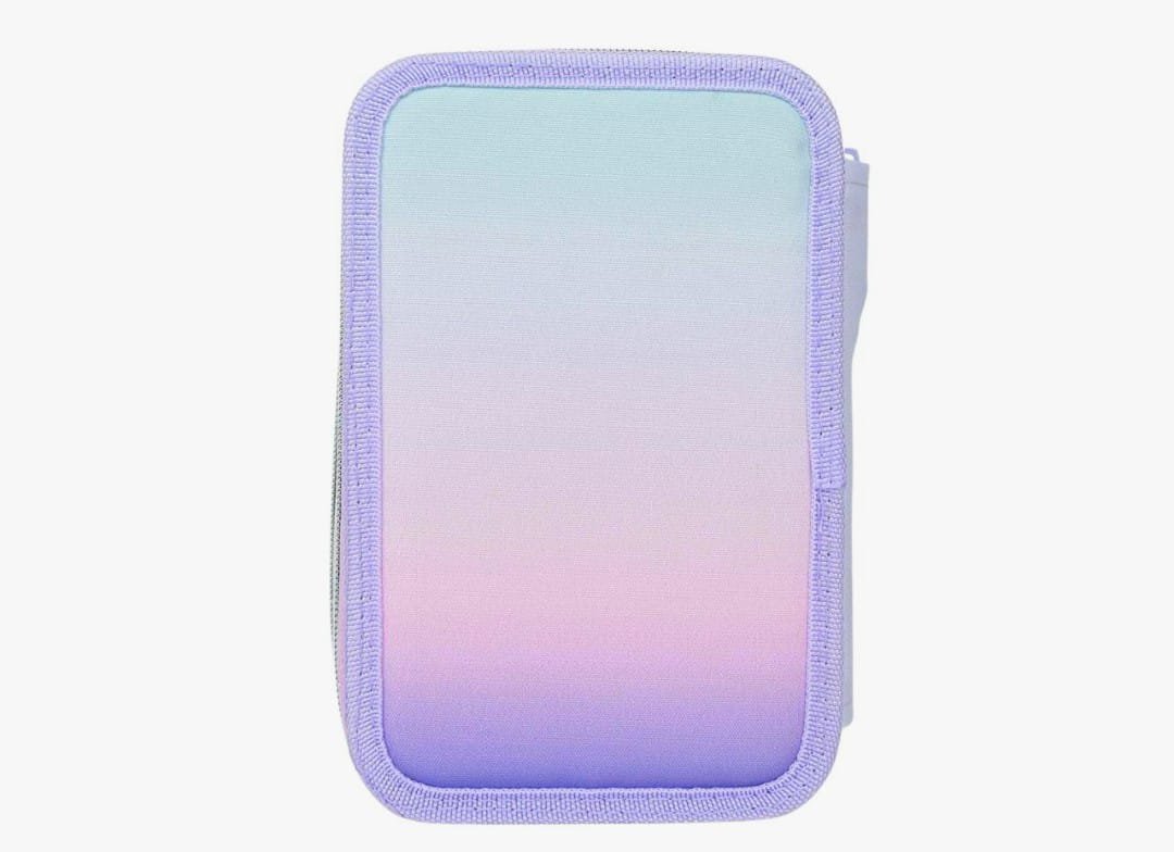 Astuccio con Zip 3 Scomparti Personaggi Vari con Colori Giotto e Accessori per Bambini e Ragazzi - immagine 3