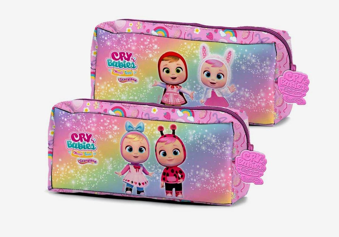 Astucci Cry Babies Ufficiali Olografici Portapenne Scuola Bambina IMC Toys