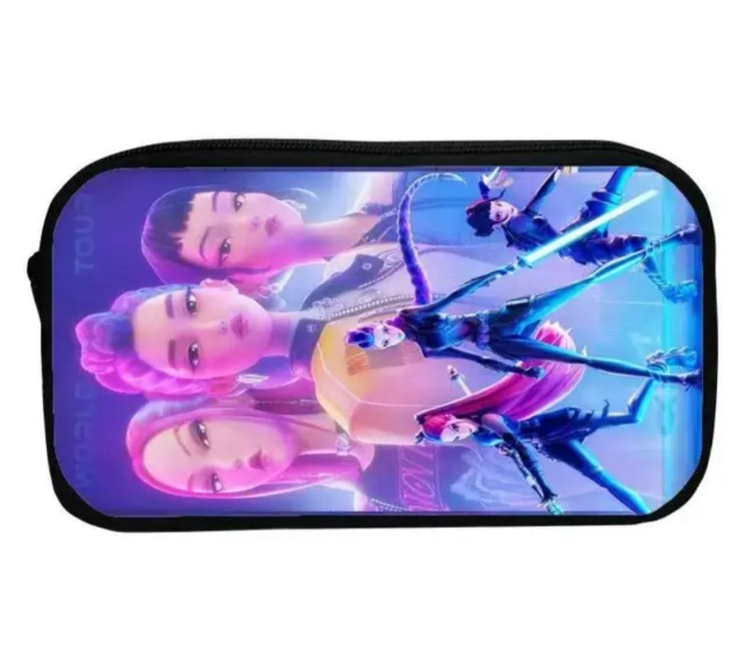Astuccio Ovale K-Pop Portapenne Scuola Grande Capacità Organizer Studenti - immagine 5