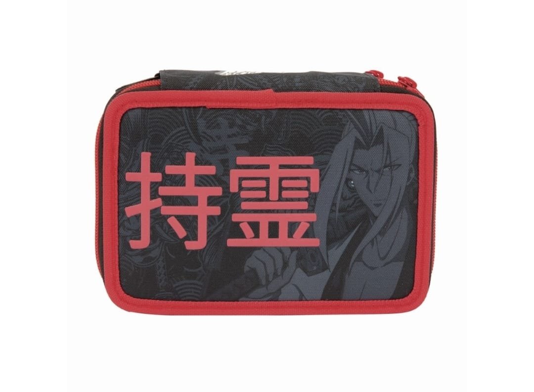 Astuccio Scuola Giochi Preziosi Shaman King con Colori e Accessori per la Scuola - immagine 7