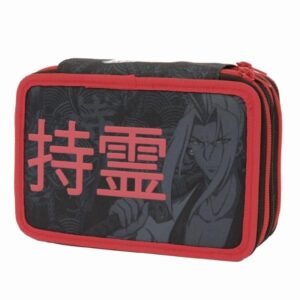 Astuccio Scuola Giochi Preziosi Shaman King con Colori e Accessori per la Scuola