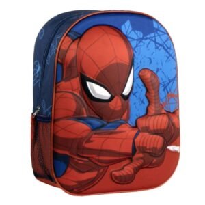 Zaino Scuola Spider-Man 3D Bambini Adatto per Asilo e Tempo Libero